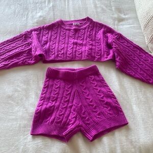 Cutest fashion nova sweat lounge set
